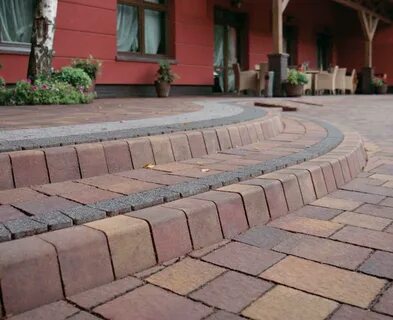 Сделать ступеньку из тротуарной плитки