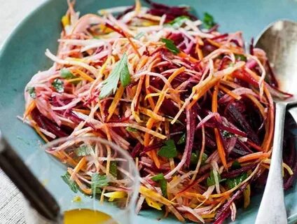 Салат жареная картошка свекла морковь