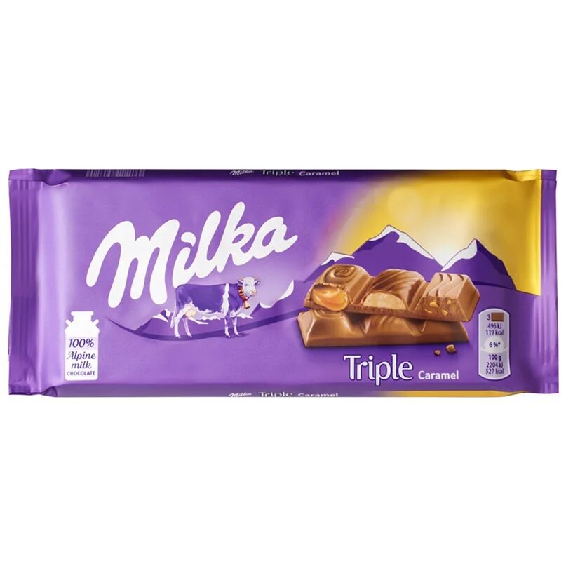 Милка шоколадная плитка 90гр трипл карамель. Шоколад Milka молочный карамель 90 гр Швейцария. Милка "тройная карамель" (Triple Caramel) 90 гр. Шоколад молочный с карамелью, 90г, Milka. Милка продается