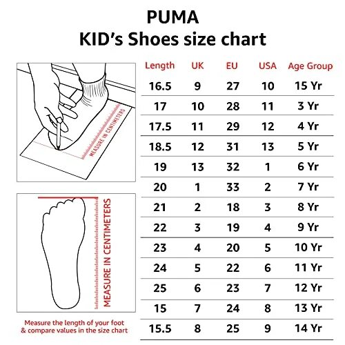 Мужские размеры пума. Puma Size Chart Kids. Puma Shoes Size. Puma Sneakers Size Chart. Puma Mens CA Pro Размерная сетка.