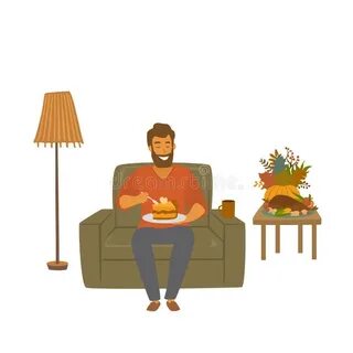 I sit at home