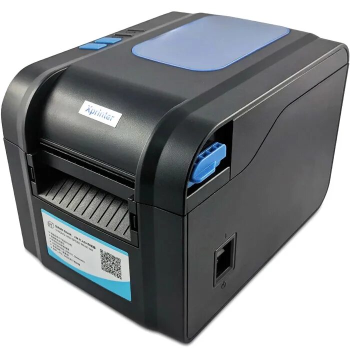 Купить принтер xp. Термопринтер XP-370b. Принтер XP 370b. Термальный принтер этикеток Xprinter XP 370b черный. Xprinter XP-370.