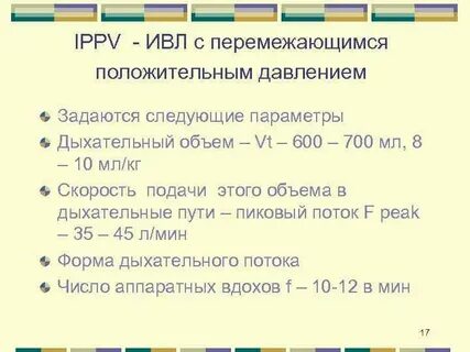 Объем ивл