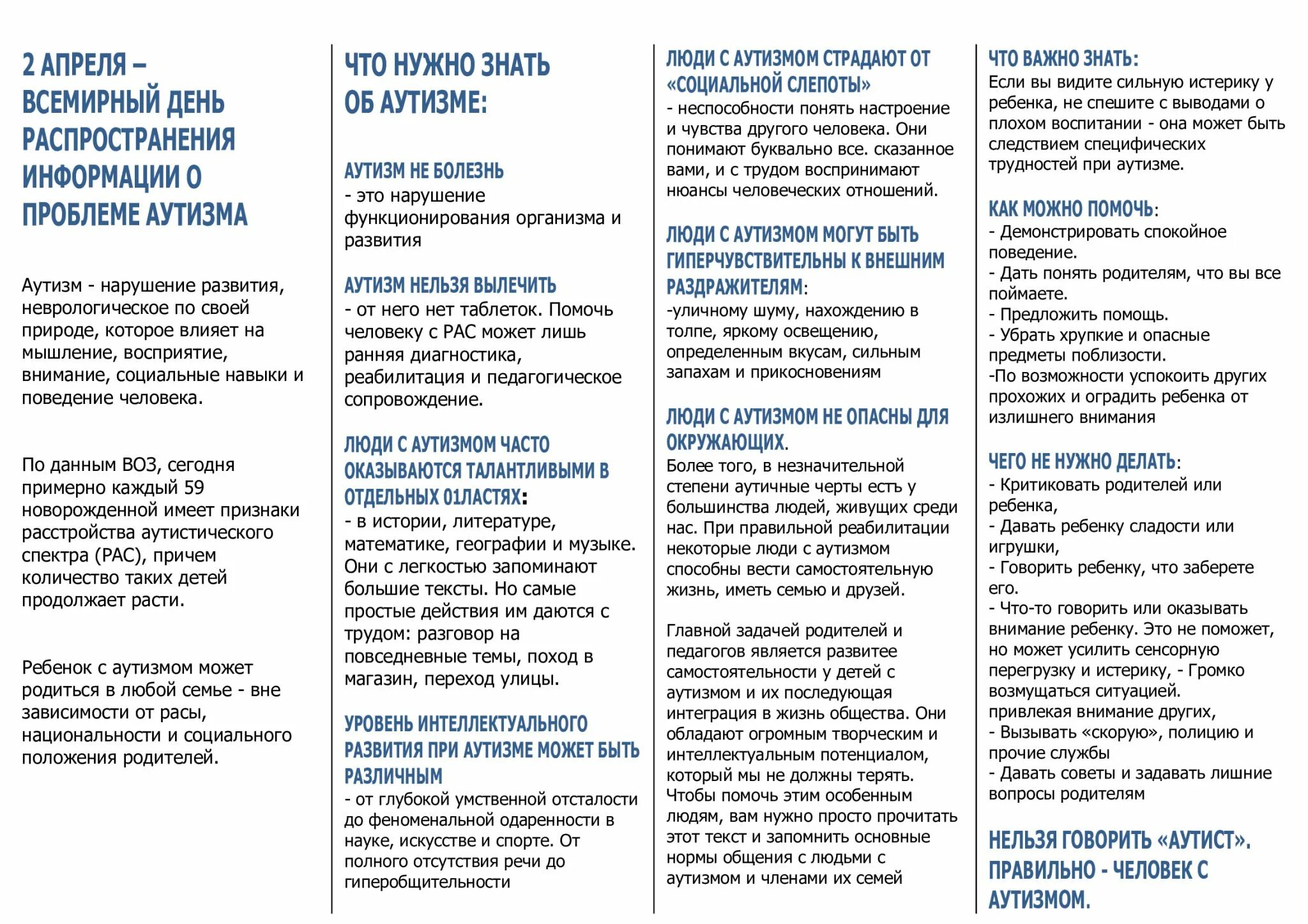 Всемирный день информации об аутизме. Всемирный день 2 апреля распространения информации о проблеме. День распространения информации об аутизме. Информация о проблеме аутизма. 2 Апреля аутизм.