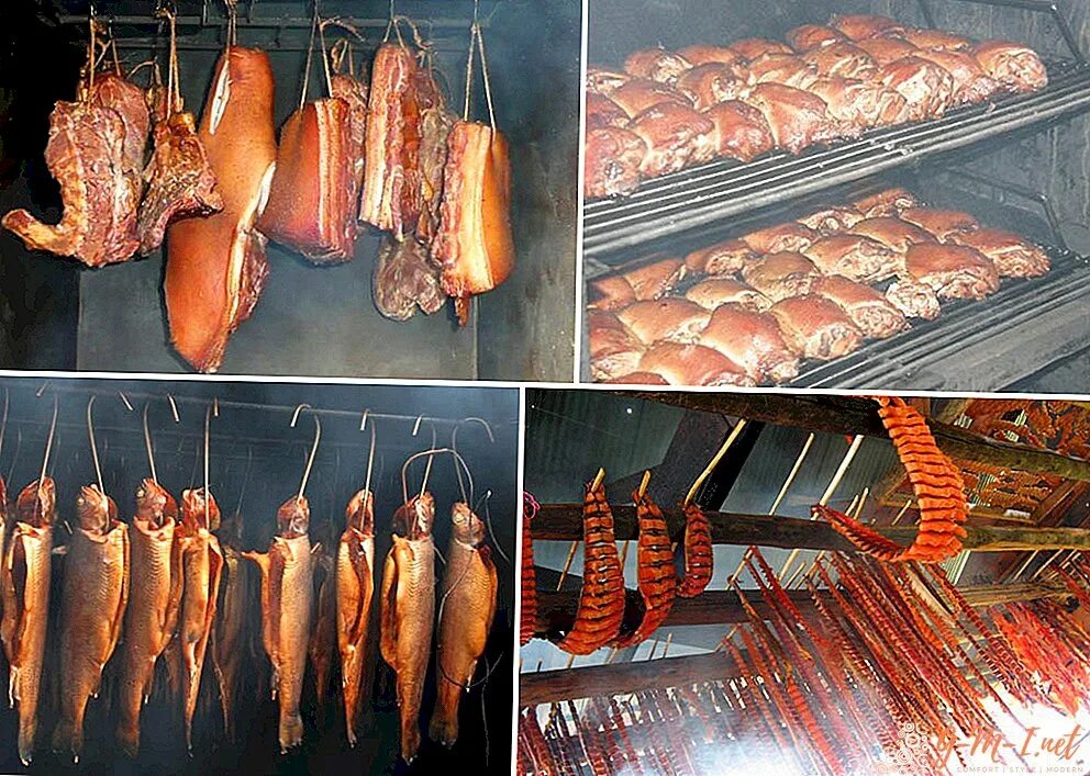 Хранение холодного копчения. Копчение. горячее копчение. мясные изделия горячего копчения. коптильня для мяса.
