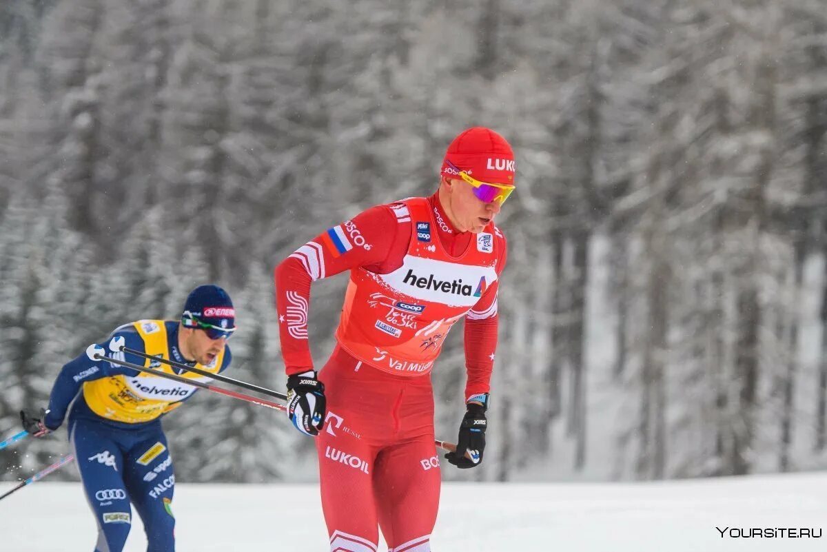 Лыжные гонки Большунов.