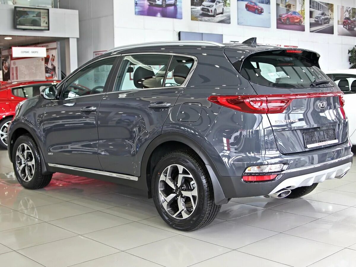 Kia Sportage 4 2019. Kia Sportage серый 2019. Kia Sportage 2019 Рестайлинг. Киа Спортейдж 2018 серый.