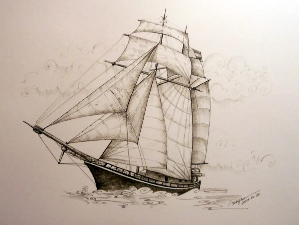 Корабль рисунок. Корабль карандашом. Корабль набросок. Парусник рисунок. Корабль рисунок карандашом.