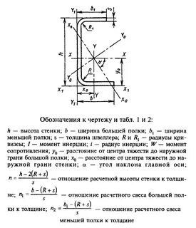 Толщина металла буква