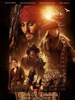 Пираты карибского моря постер