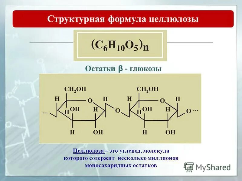 Области применения крахмала и целлюлозы