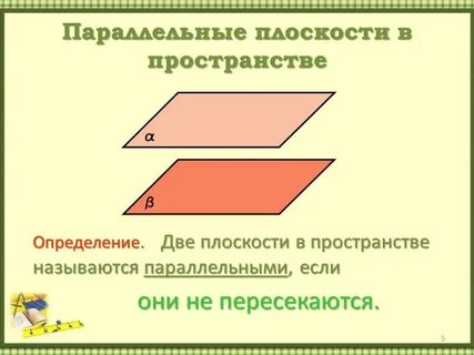 Что является пересечением двух плоскостей в пространстве