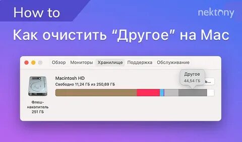 Удаление мак