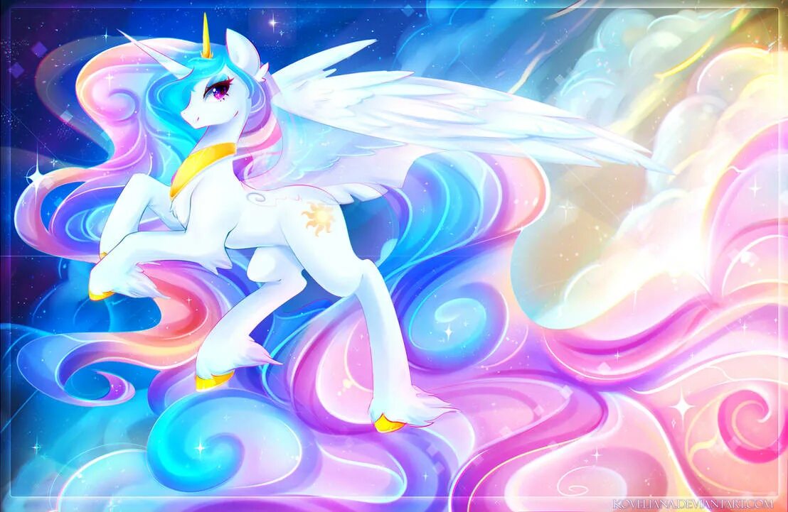 Пони Celestia. Аликорн Селестия. Селестия МЛП. Принцесса Селестия / Princess Celestia.