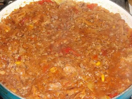 Гречка с капустой