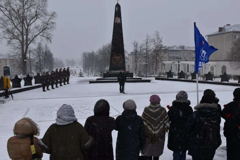 Митинг посвященный 23 февраля