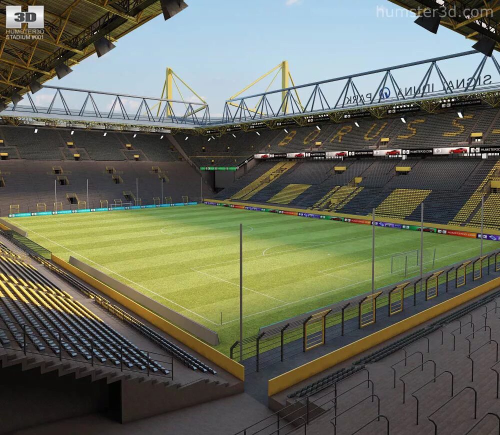 Сигнал Идуна парк. Сигнал Идуна парк Дортмунд. Стадион Идуна парк. Signal Iduna Park 3d model. Стадион сигнал