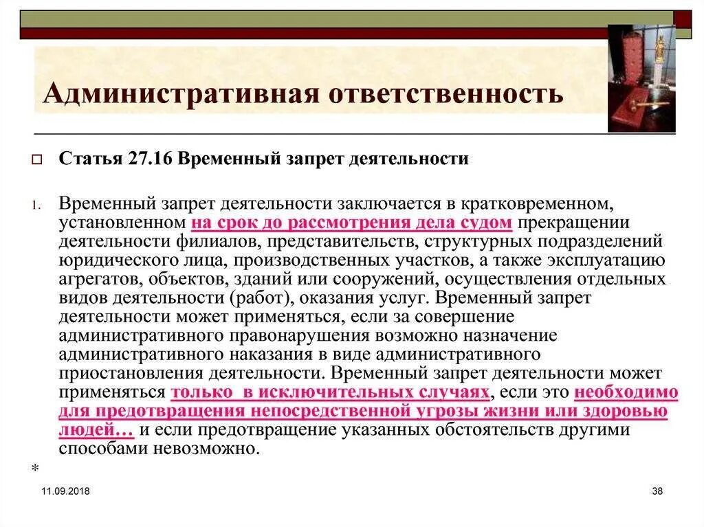 Приостановление деятельности некоммерческой организации. Временный запрет деятельности. Временный запрет деятельности пример. Временный запрет деятельности КОАП. Административное приостановление деятельности.