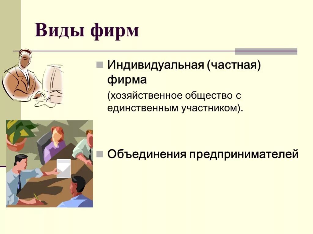 Фирма презентация 11 класс