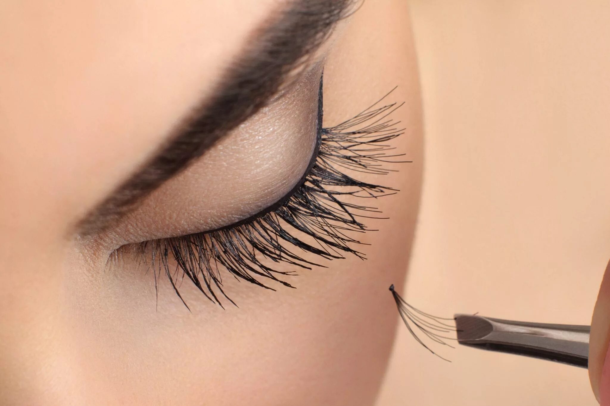 Extended lashes