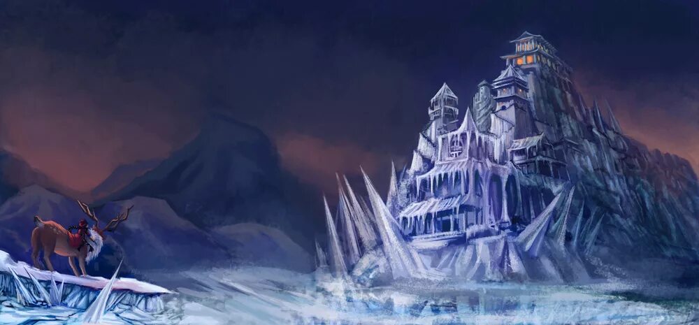 царство ледяной королевы. снежное королевство уникс. ледяной дворец драконья сага. чертоги снежной королевы. сказочное царство снежной королевы андерсена.