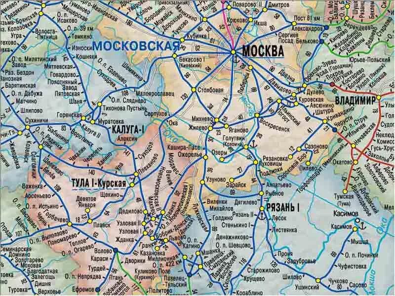 Московская ЖД карта. Карта железных дорог России Московской области. Карта московских железных дорог.