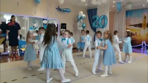 Вальс в подготовительной группе на выпускном видео