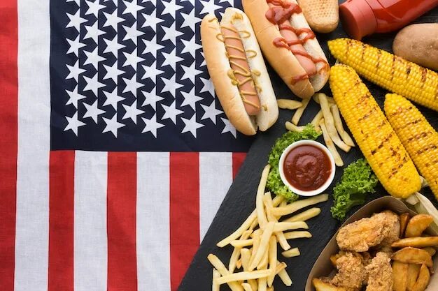 Американская еда. Национальная еда США. Еда американцев. Еда в Америке.