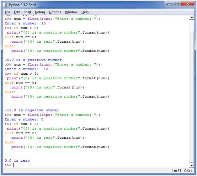 Print numbers python