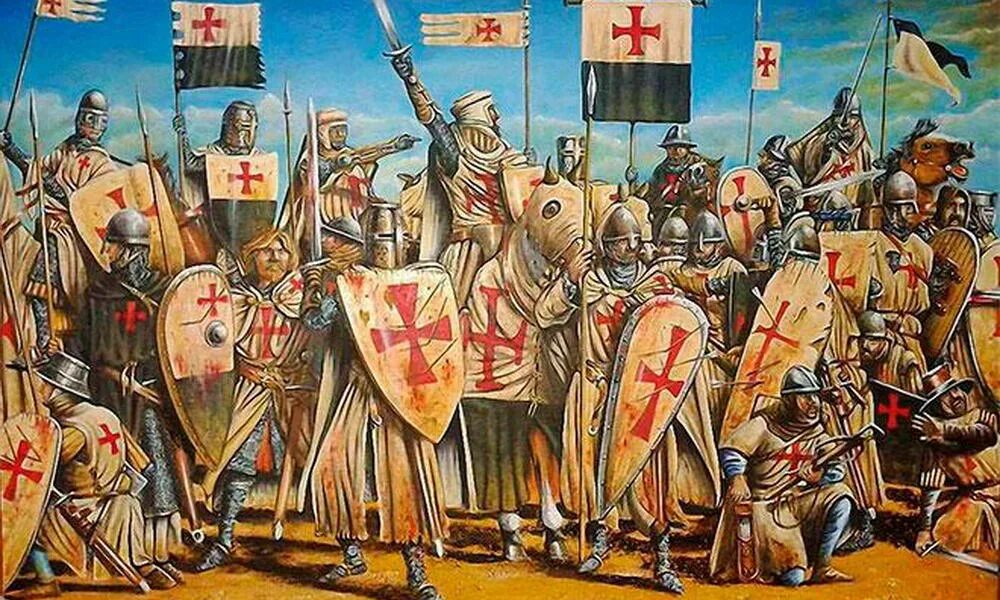 Крестоносцы 1 крестовый поход. Крестовые походы (1095-1291 гг.). Крестные войны
