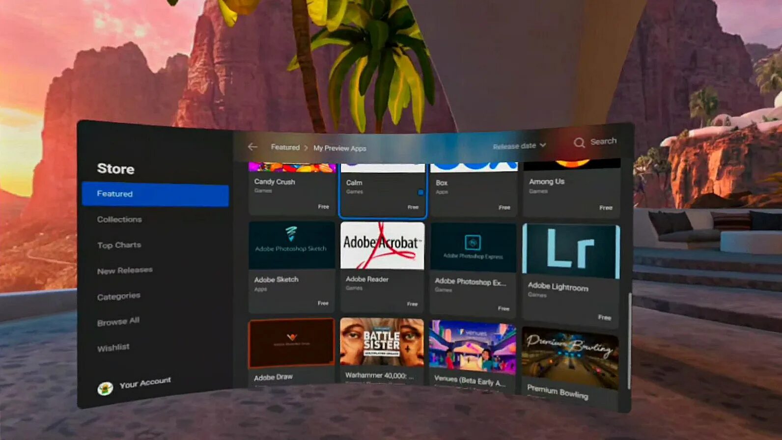 Oculus quest app