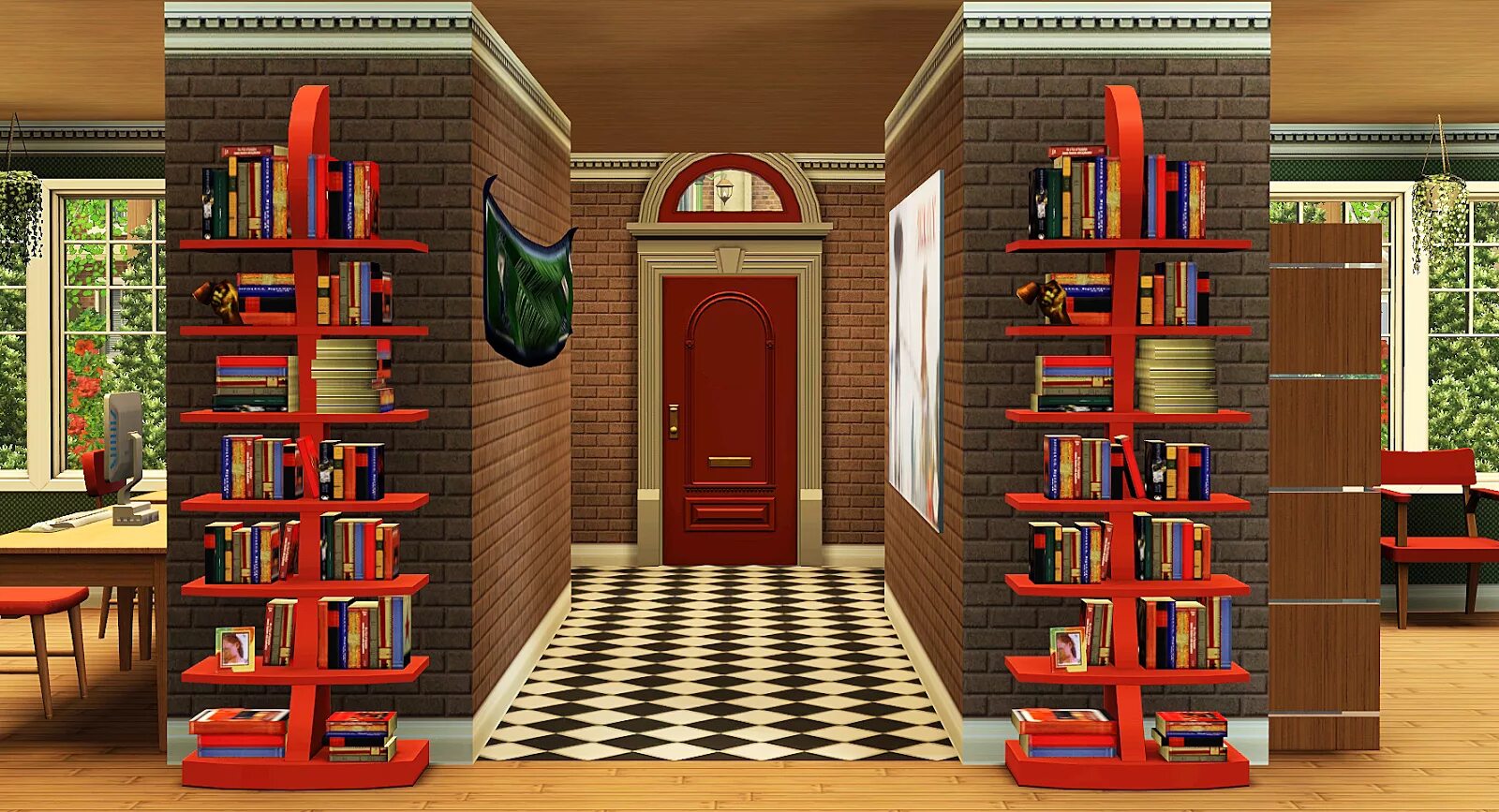 Library SIMS 3. Библиотека Доорс. Библиотека из Doors. Дверь в библиотеку. Установить библиотеку игр