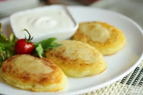 Котлеты картофельные с грибами и луком рецепт