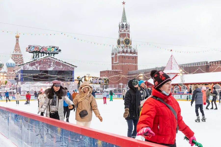 26 октября россия. Новый год в Москве.