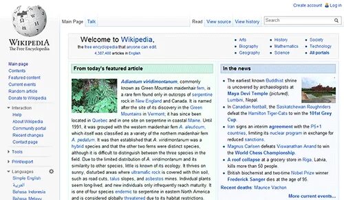 Wiki contents