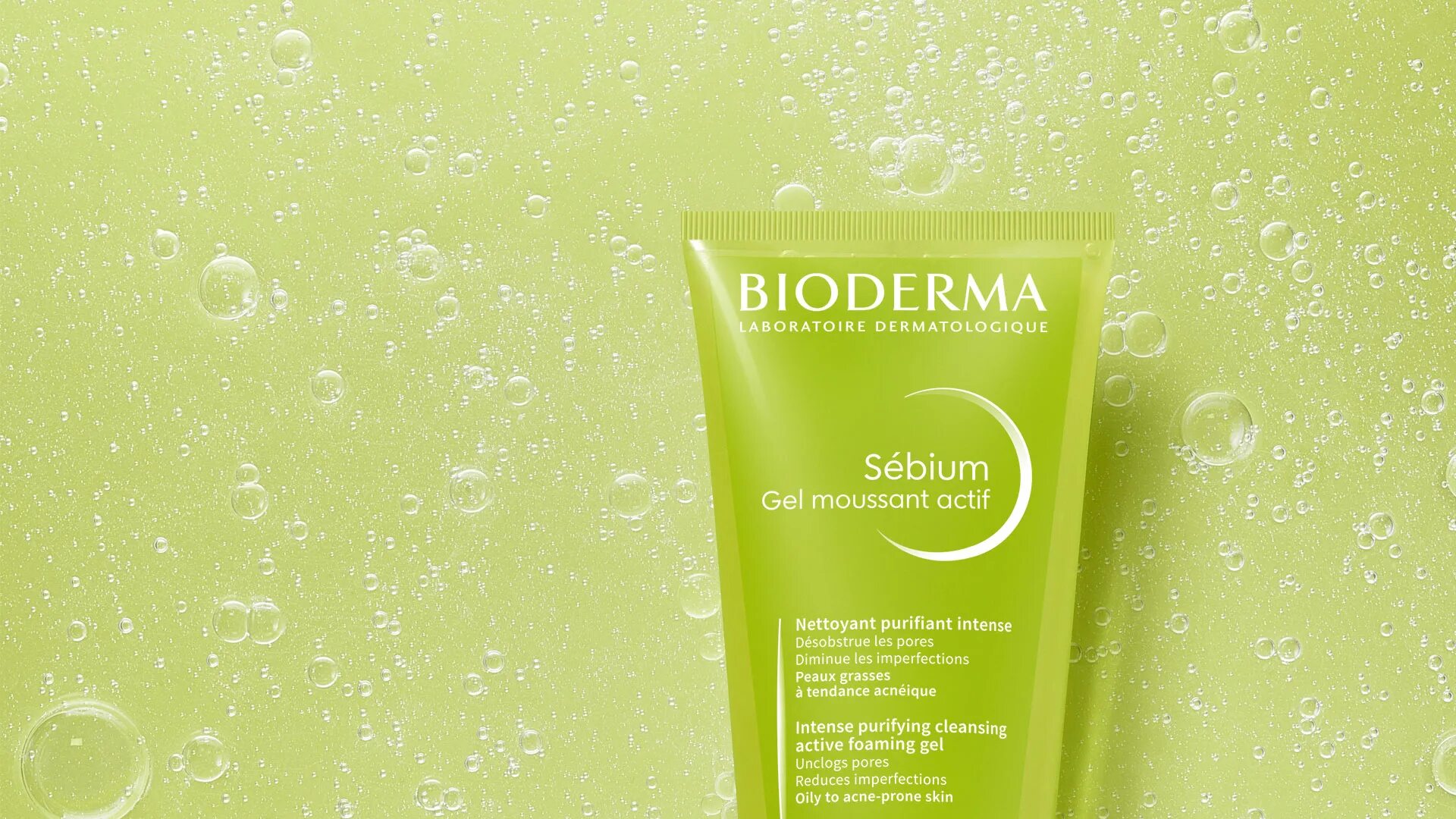 Bioderma Sebium Gel moussant. Bioderma Sebium Gel actif. Sébium Foaming Gel actif. Sebium Foaming Gel actif.