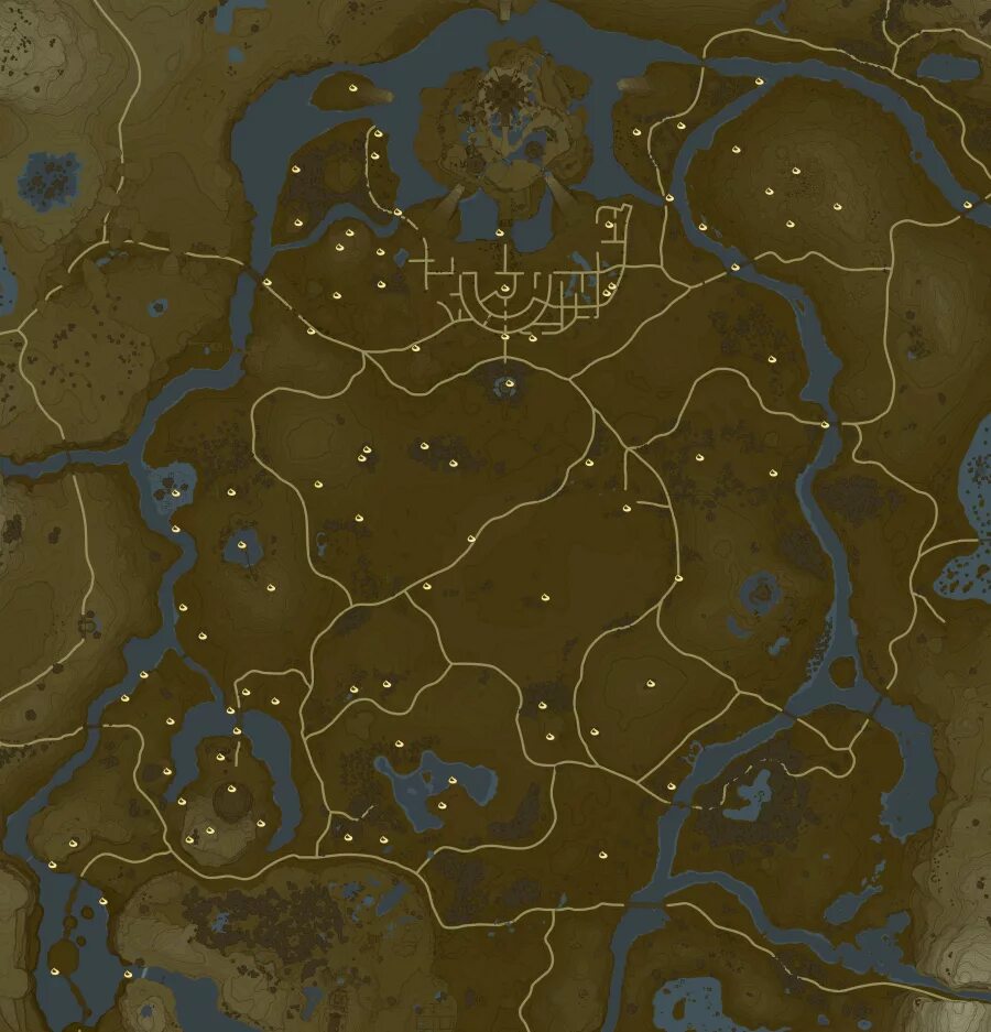 Zelda botw map. Zelda Breath of the Wild карта семечек. Zelda Breath of the Wild карта корокских семечек. Корокский лес Zelda. Breath of the Wild Korok Seed.