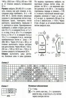 Пуловер реглан сверху спицами женский схемы