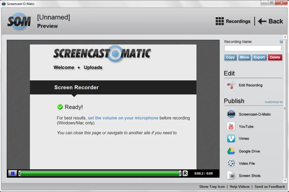 Программа для скринкаста. Картинки screencast-o-matic. Screencast o matic Windows XP.