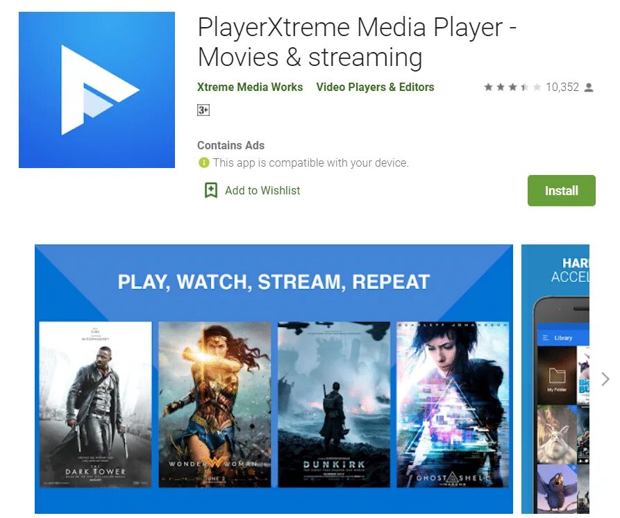 PLAYERXTREME. Самый лучший видеоплеер для андроид. PLAYERXTREME Media Player. Самый топовый видеоплеер на андроид.