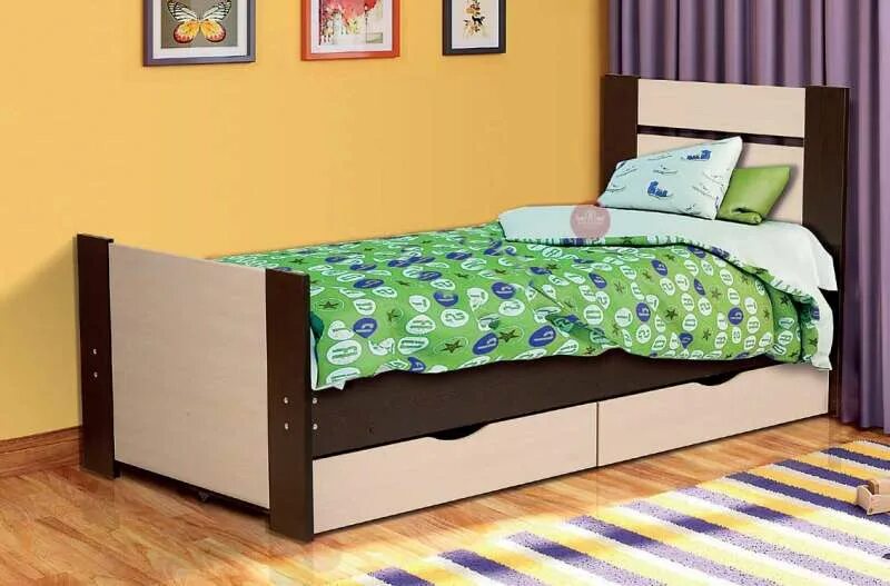 Детские полуторки. Кровать одноместная с ящиками. Ящики для кровати односпальной. Кровать с выдвижными ящиками односпальная детская.