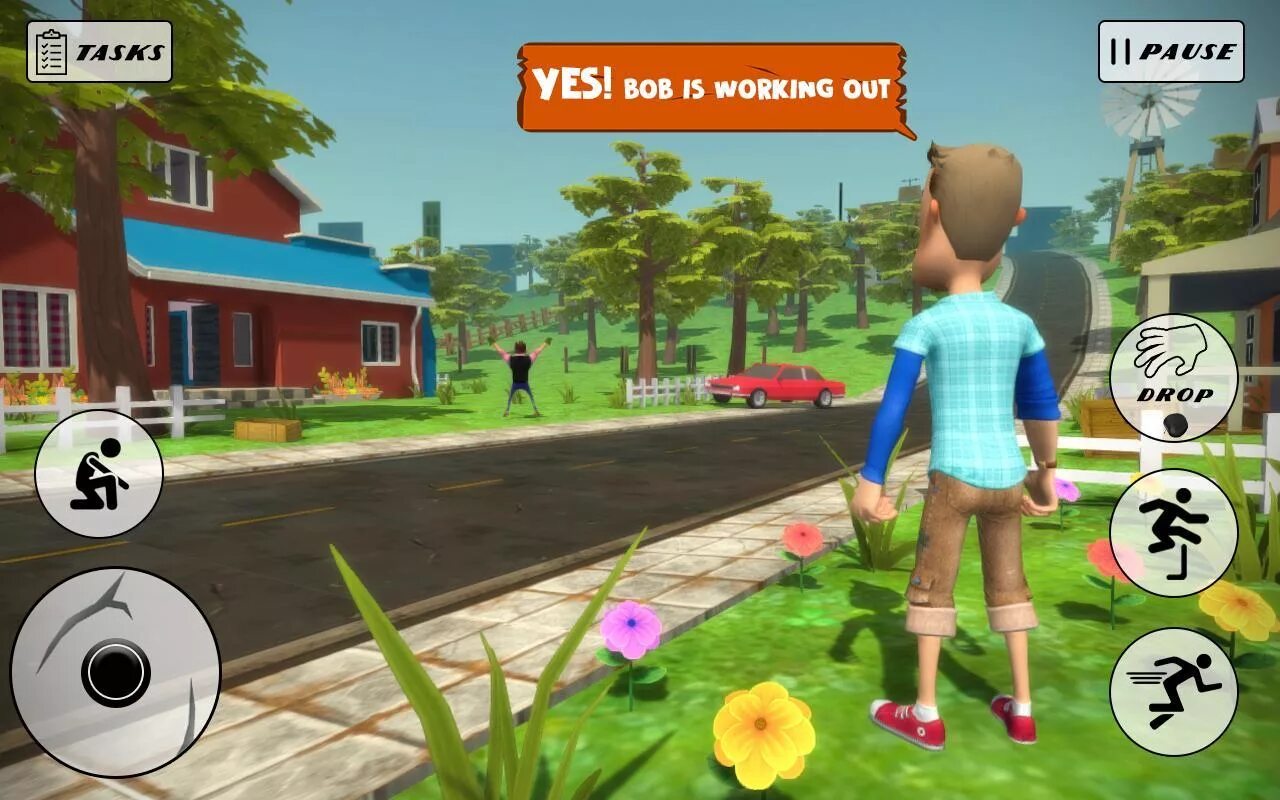 Привет сосед игра. Bob Neighbor. Hello Neighbor Android. Игра темная загадка.