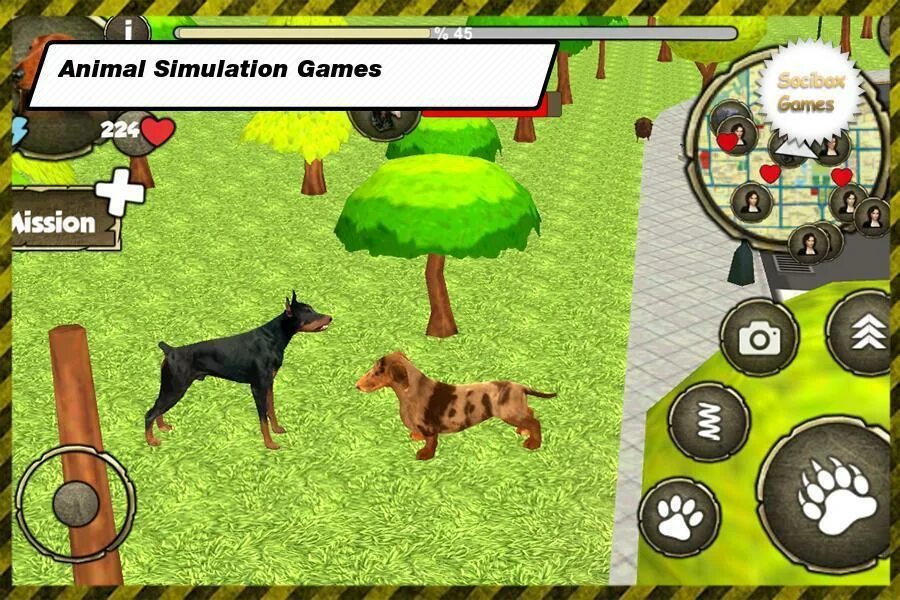 Скрипт на animal simulator