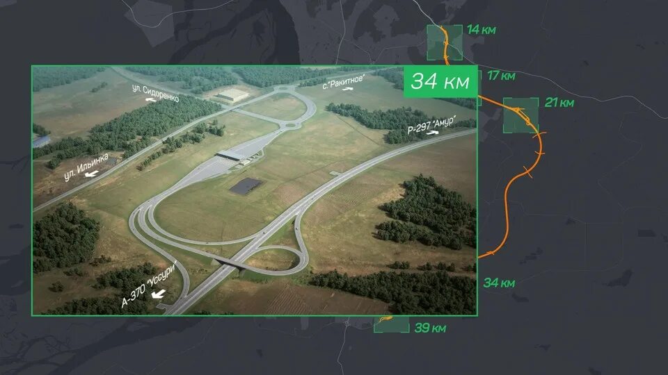 Объездная дорога Хабаровск. Схема трассы обход Хабаровска. Автомобильная дорога «обход г. Хабаровска км 13 – км 42». Автодорога обход Хабаровска схема.