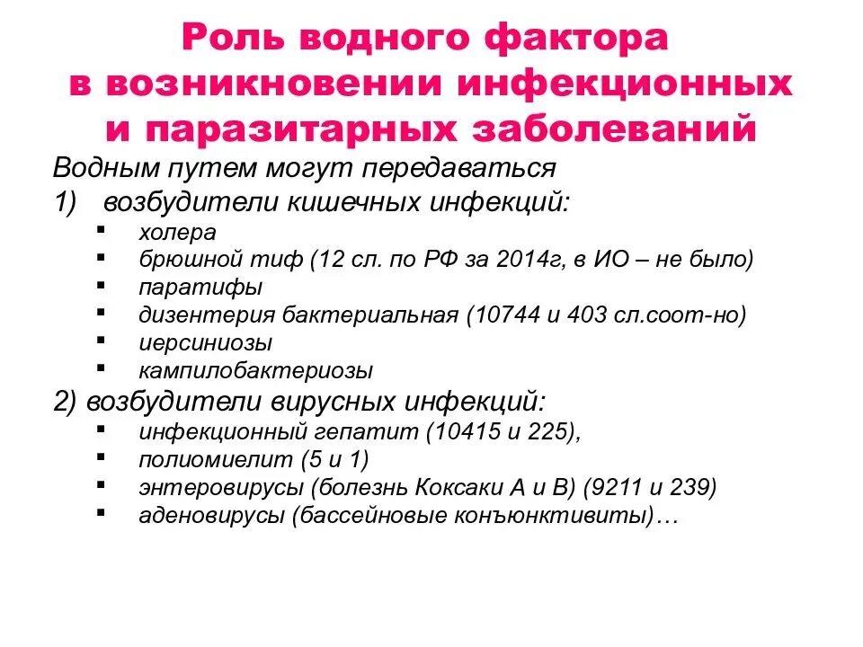 Фактор возникновения инфекционного заболевания. Роль водного фактора в возникновении заболеваний. Роль воды в возникновении инфекционных заболеваний. Роль водного фактора в возникновении инфекционных заболеваний. Роль воды в распространении инфекционных заболеваний.