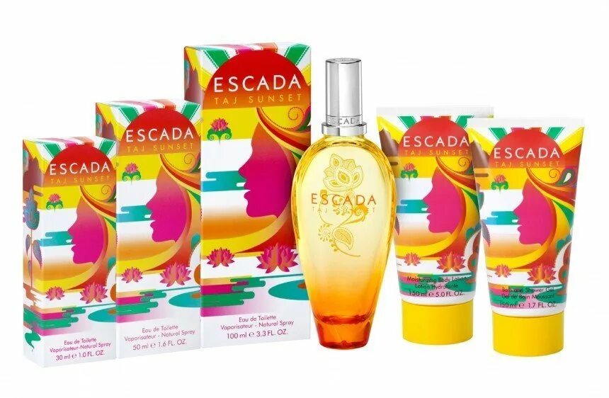 Escada Taj Sunset 100 ml. Эскада Парфюм Тай Сансет. Духи Эскада Тадж Сансет. Escada Taj Sunset (Escada).