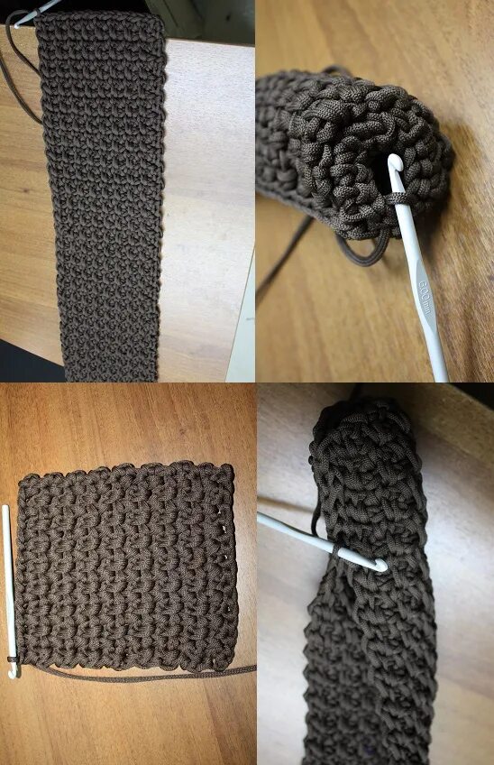 Ручки из полиэфирного шнура. Изделия из шнура для вязания. Шнур для вязания. Вязание из шнура. Сумка полиэфирный шнур крючком.