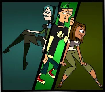 TD - Infernal trio by on deviantART Duncan And Courtney, Total Drama Island...