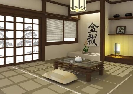 Как оформить комнату в Японском стиле (14 фото). 