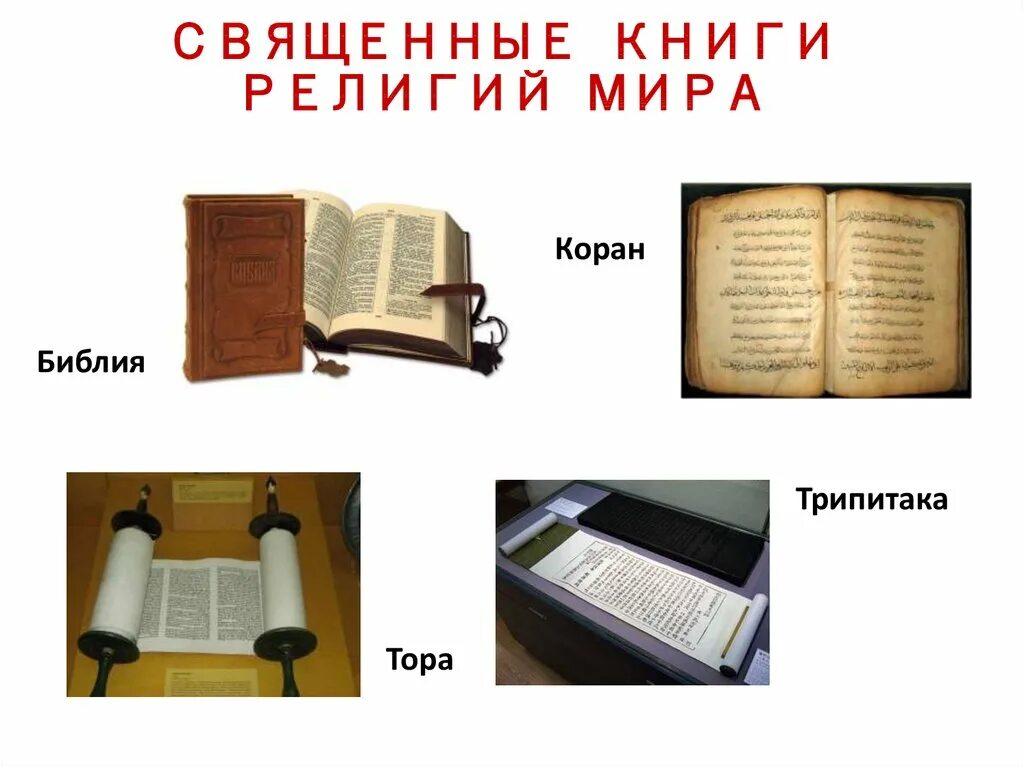 Священные книги человечества